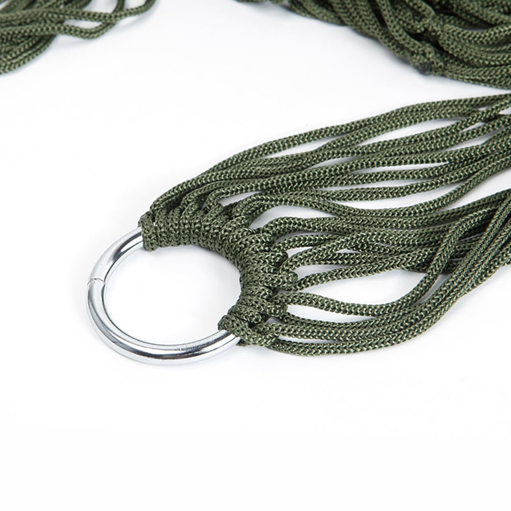 PTOOTP 1Pack Hanging Hammock for Camping and Relaxing in Green Color 94.5*31.5*2in