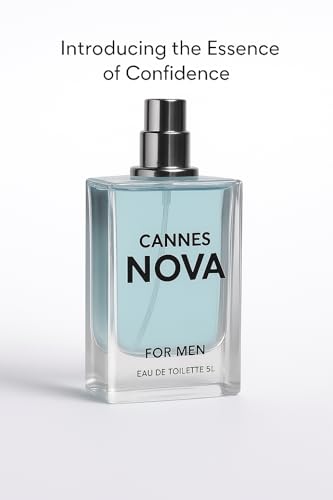 Cannes Nova Eau de Parfum for Men, 1.7 Fl Oz (50ml)