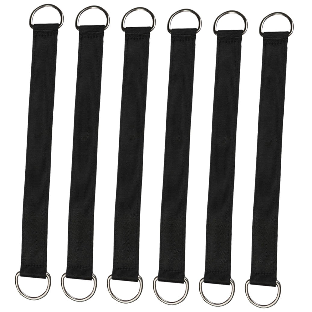 SEWCHICS 6Pcs Tree Accessory Outdoor Black Stainless Steel for Camping and Hiking