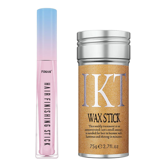 PasaRose 2 Pcs Hair Wax Stick,Hair Finishing Stick for Edge Control,Wax Stick for Flyaway,Edge Frizz Baby Hairs Control,Slick Back Hair,Not-Greasy