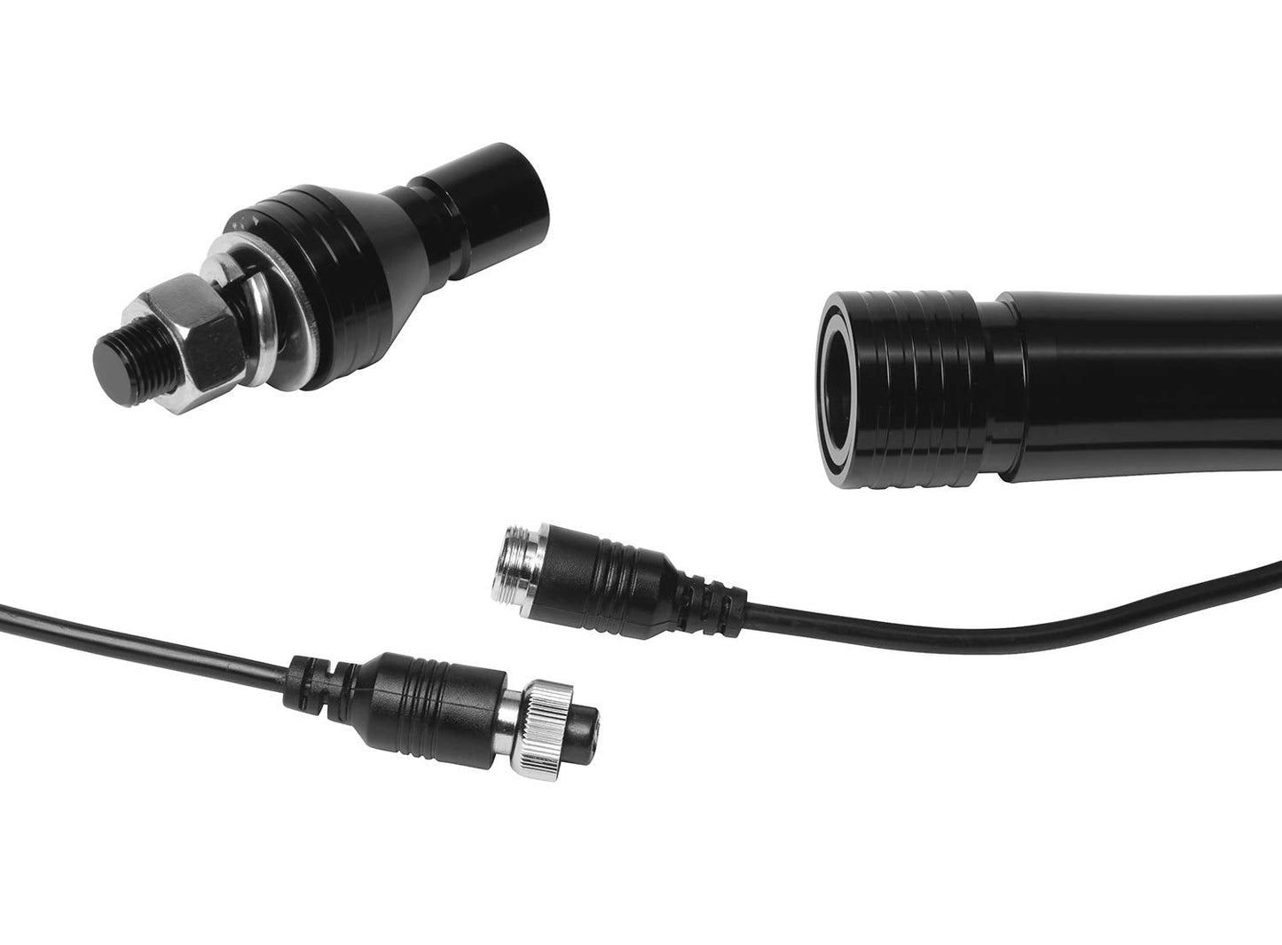 BOSS Audio Systems XP4 ATV Chasing LED Whip - 48-inch, 360-degree RGB Illumination, Control App, IP67 Weatherproof Rated, Easy Installation