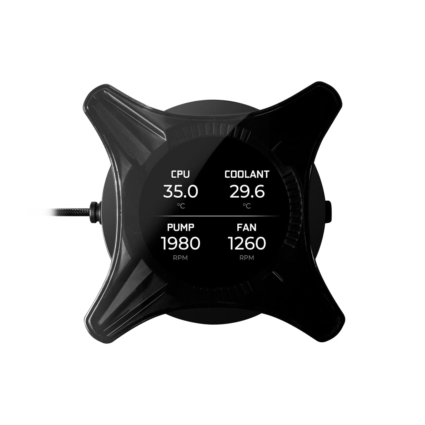 EVGA CLCx 360mm All-in-One LCD CPU Liquid Cooler, 3X 120mm PWM ARGB Fans, Intel, AMD, 5 YR Warranty, 400-HY-CX36-V1