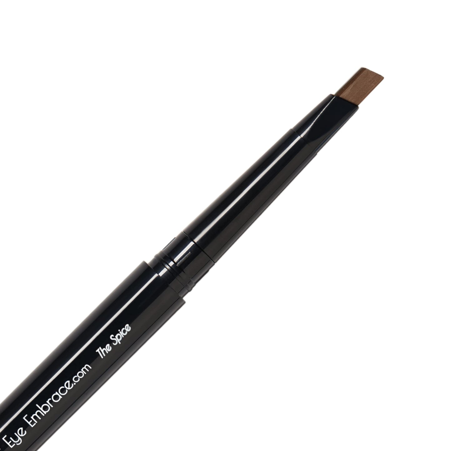Eye Embrace The Spice: Auburn Brown Eyebrow Pencil – Waterproof, Double-Ended Automatic Angled Tip & Spoolie Brush, Cruelty-Free