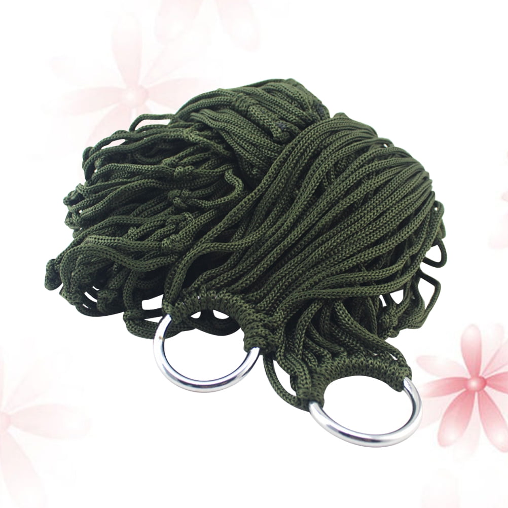 PTOOTP 1Pack Hanging Hammock for Camping and Relaxing in Green Color 94.5*31.5*2in