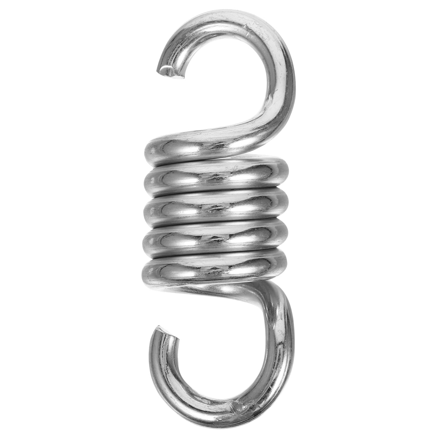 QIFULL Stainless Steel Spring Hammock Chair Hanging Porch Swing Spring Mounting Hammock Chairs 1Set