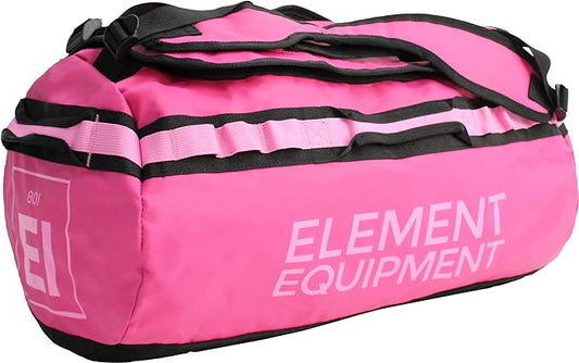 Element Equipment Trailhead Duffel Bag Shoulder Straps Waterproof Fuschia/Pink Large
