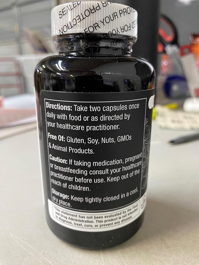 Durable Heart - Extra-Strength 1,000 mg Bergamonte Citrus Bergamot +Olive Leaf Extract +Non-GMO Vitamin C – Natural Heart Health Supplement – Made in The USA (1 Bottle)