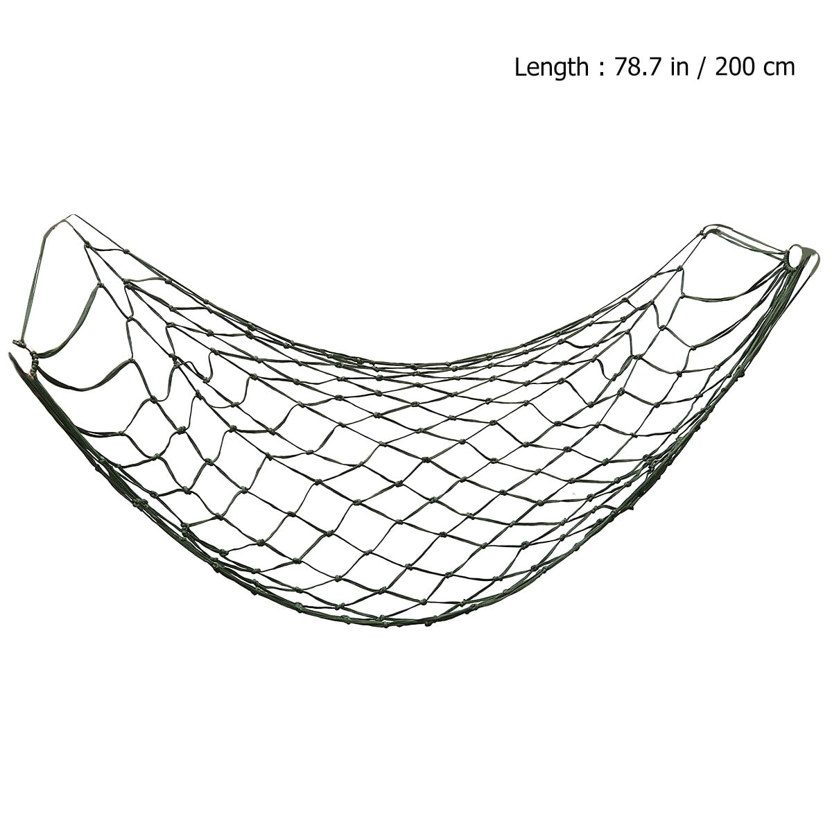 PTOOTP Nylon Mesh Hammock Army Green 1Pack 78.7X47.2in