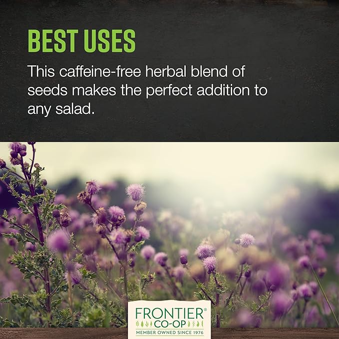 Frontier Co-op Organic Whole Milk Thistle Seed 1lb