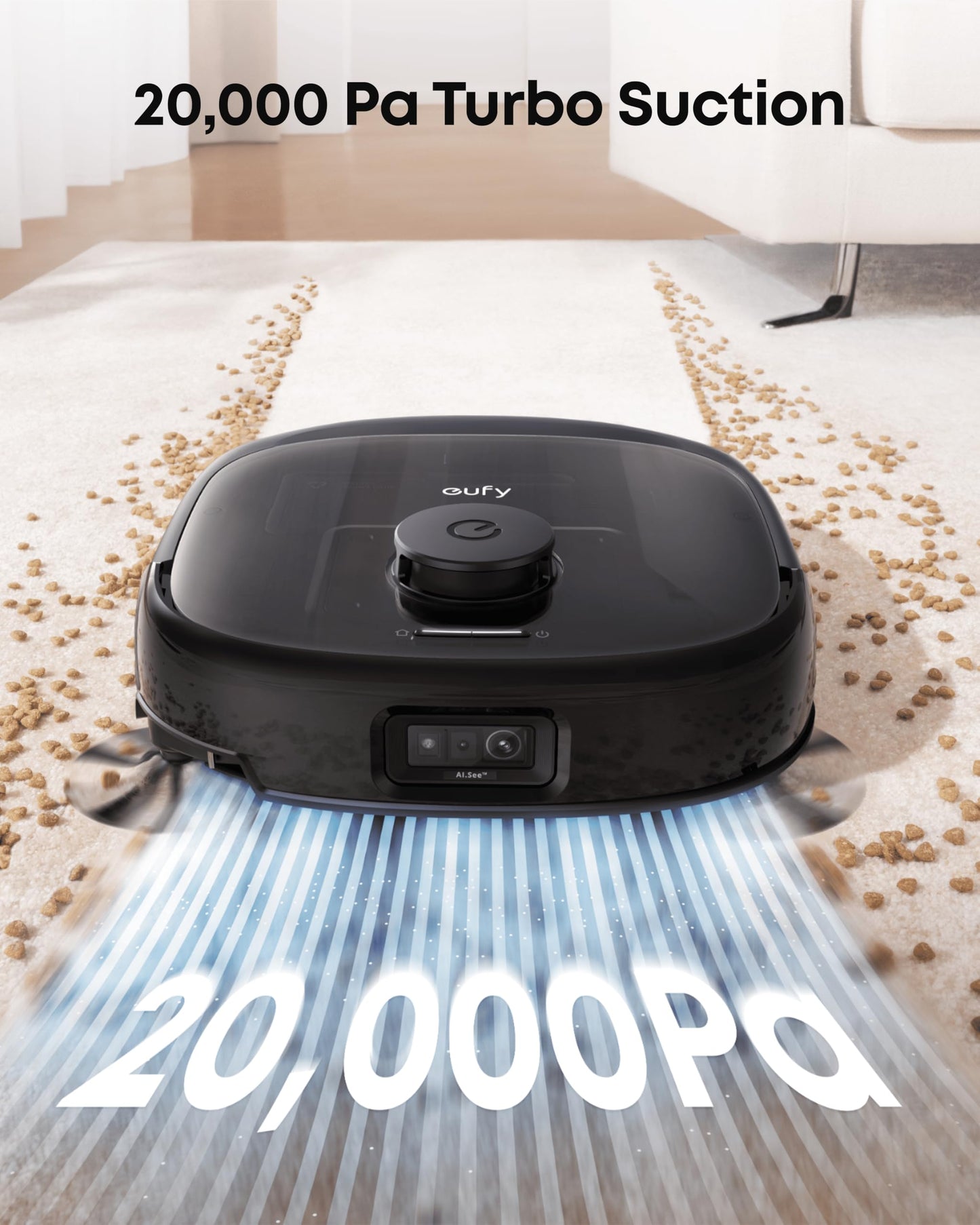 eufy E28 Omni Robot Vacuum and Mop Combo,HydroJet System,with Portable Deep Cleaner for Carpet,20,000Pa Turbo Suction,Zero-Tangling,Corner to Edge Deep Cleaning,with auto All-in-One Station