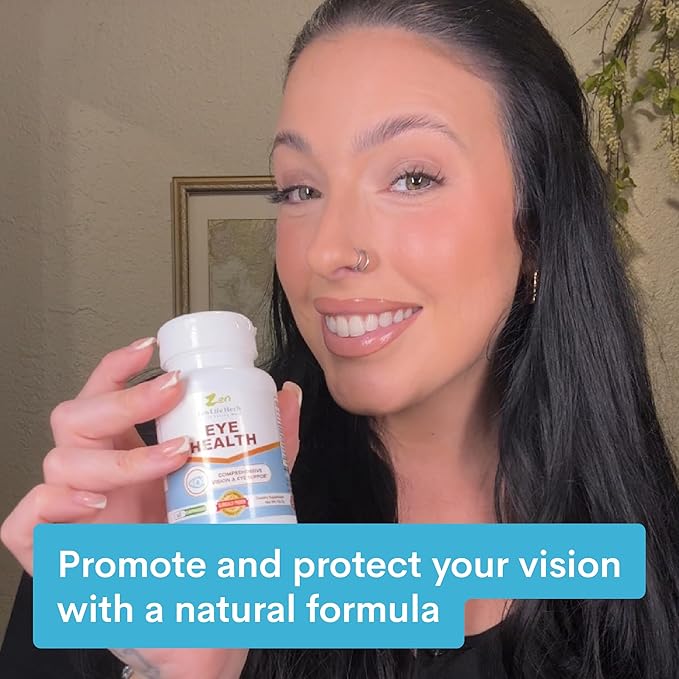 Eye Health with Panax Notoginseng Astaxanthin Lutein and Zeaxanthin (60 Capsules)