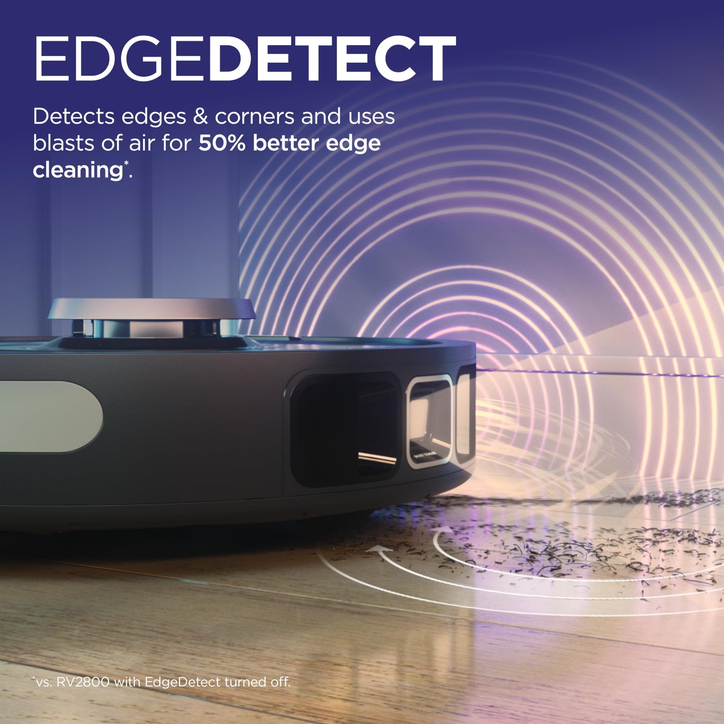 Shark RV2820AE Detect Pro Self-Empty Robot Vacuum, 60-Day Capacity HEPA Base, 3 Detect & React Technologies, Auto Deep-Clean on Carpets and Hardfloors, NeverStuck Tech, Wi-Fi Black/Bronze (Renewed)