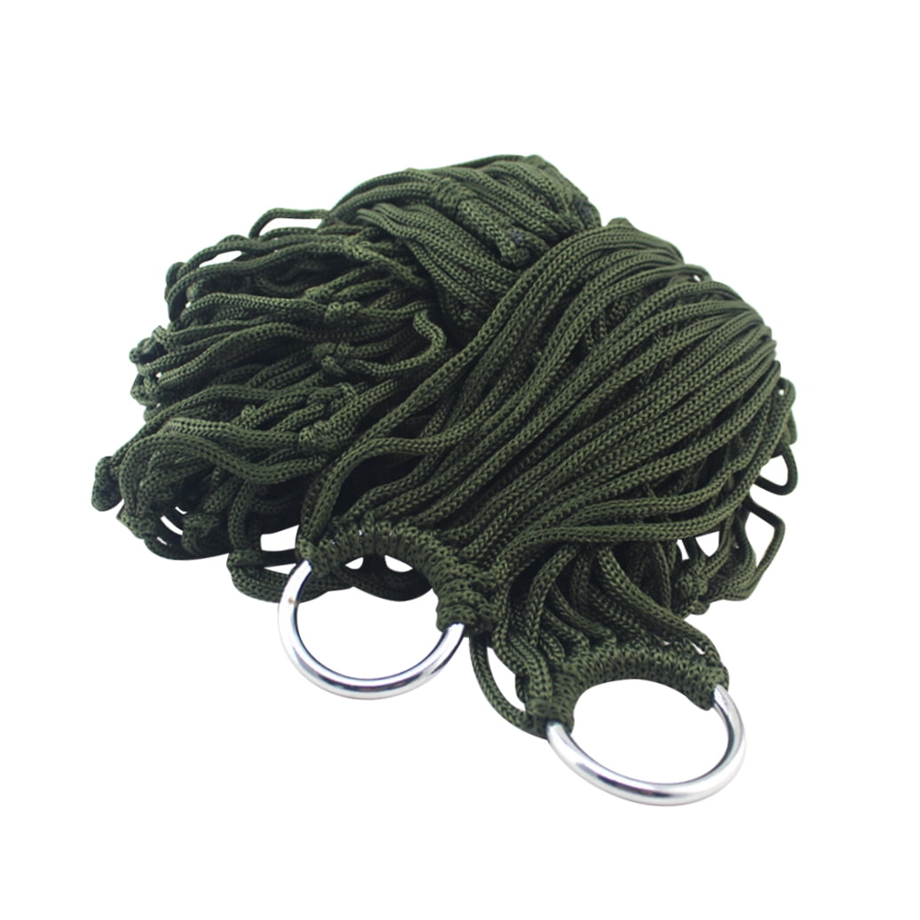 PTOOTP 1Pack Hanging Hammock for Camping and Relaxing in Green Color 94.5*31.5*2in
