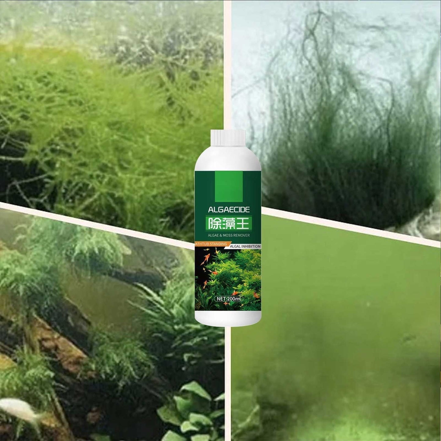 Powerful Aquarium Water Purification Tablet - Fast Water Purification - Aqua Safe for Fish Tank - Water Purification Tablets for Fish Tank - Aquarium 200ml