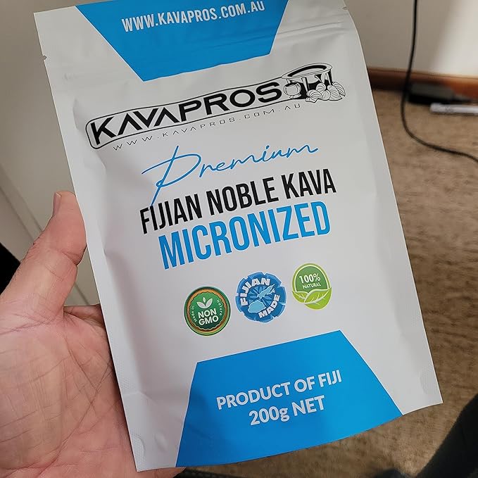 Premium Micronized Kava Pure Organic Fiji Kava Powder Made from 6yr Old Root