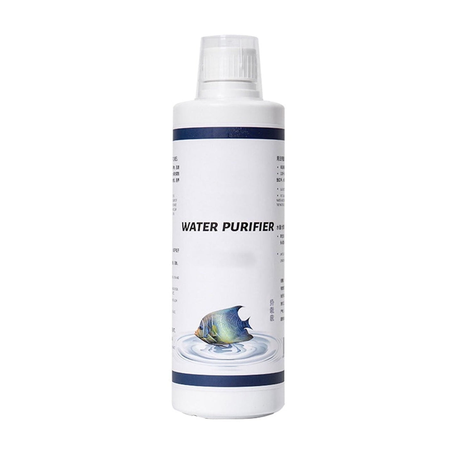 Qaailabf Fish Tank Water Purifier | Aquarium Water Clarifying Flocculant | Natural Safe Cleaning Agent | Improves pH & Alkalinity | Long-Lasting | Easy Use | 150ml Bottle