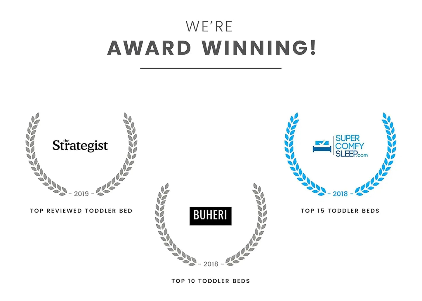 Canton Toddler Bed in Grey