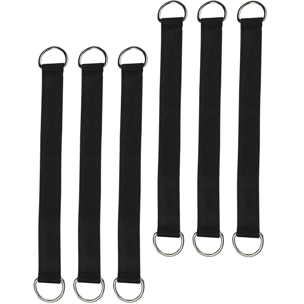 SEWCHICS 6Pcs Tree Accessory Outdoor Black Stainless Steel for Camping and Hiking