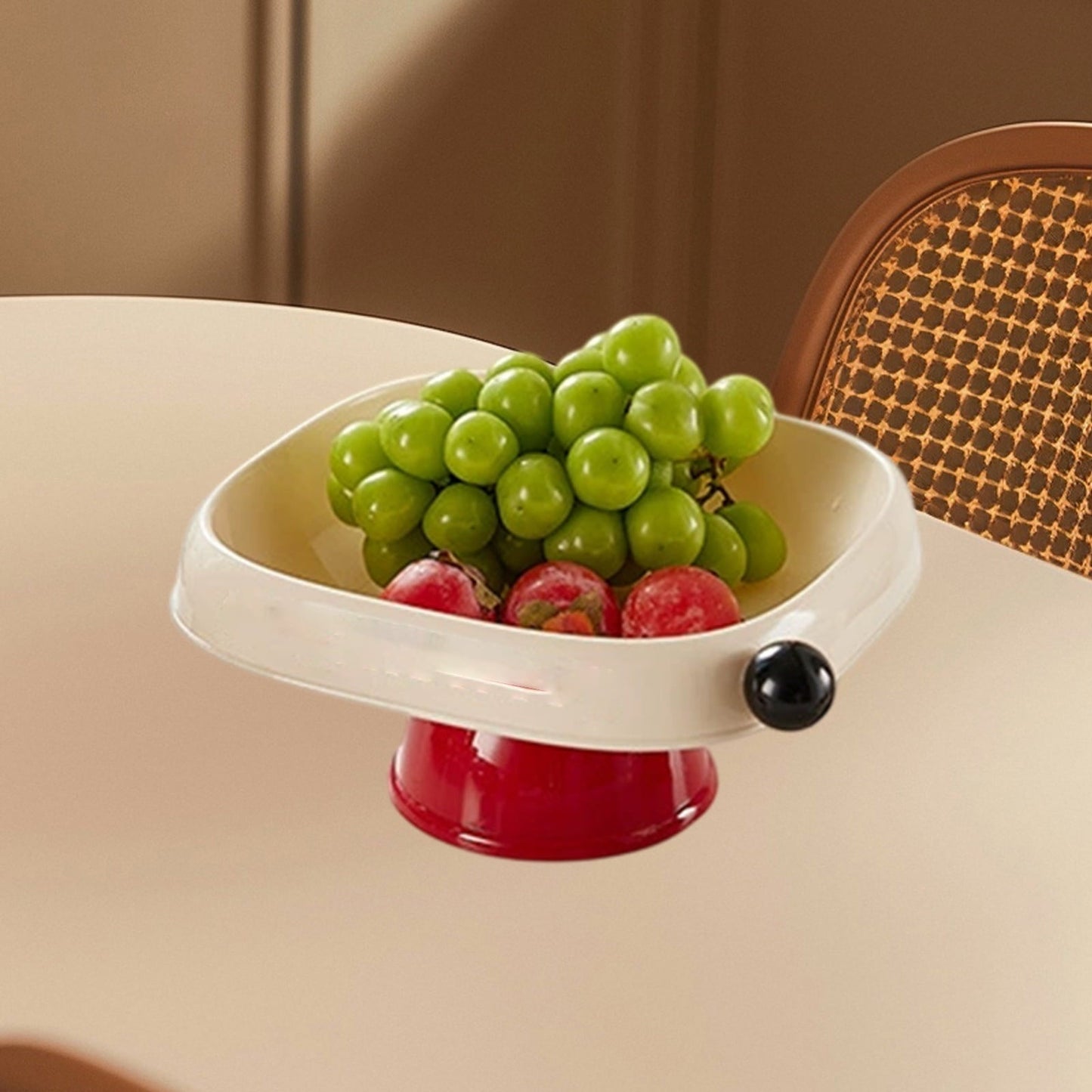 Pxyqht Fruit Tray Dried Fruit Box Divided Snack Storage Container for Coffee Table Home Use, Multi-Layer Detachable Design, Ideal for Indoor and Outdoor Events