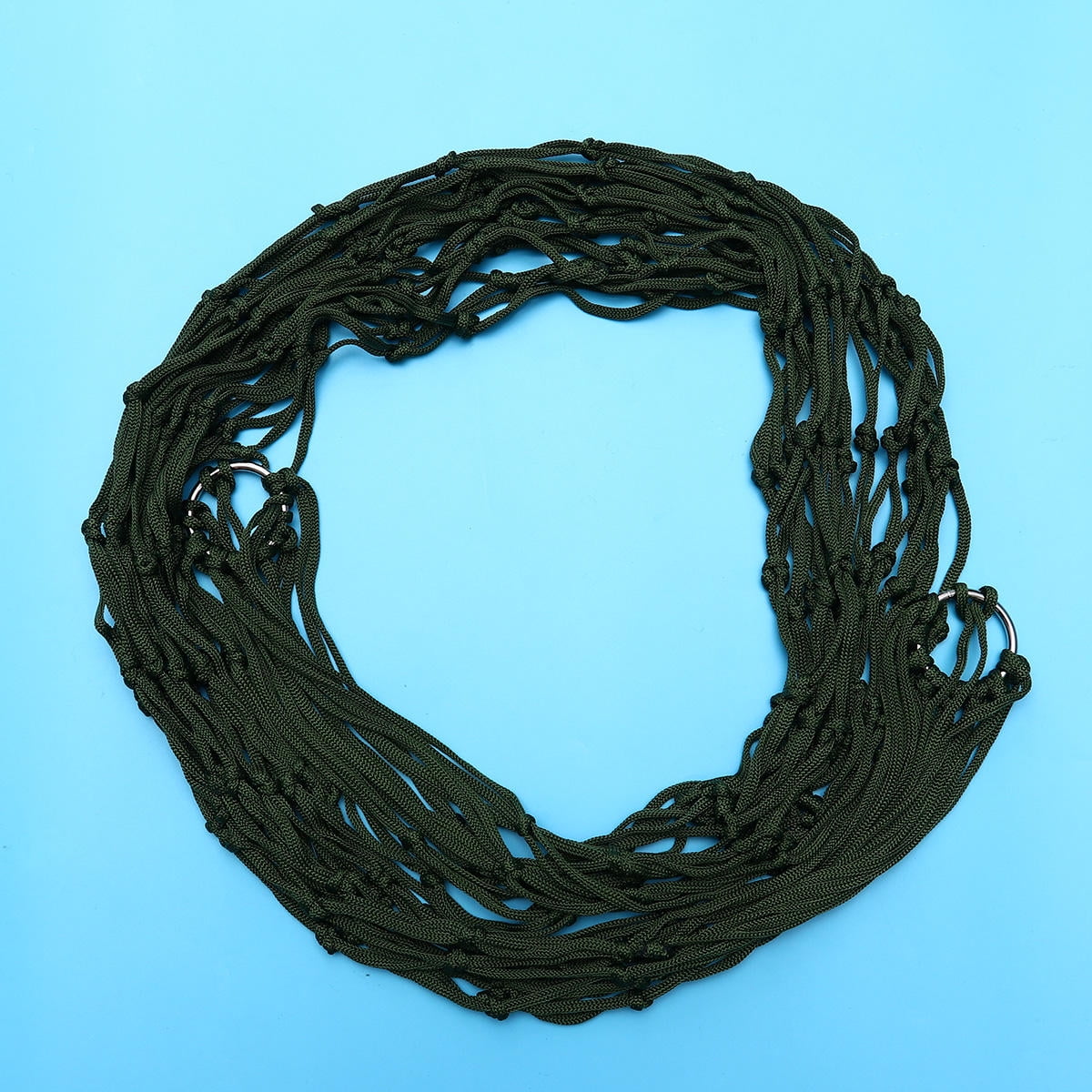 PTOOTP Nylon Mesh Hammock Army Green 1Pack 78.7X47.2in