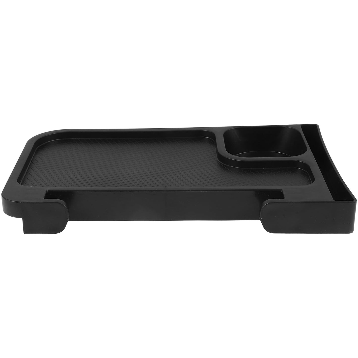 SEWCHICS Chair Arm Tray Home Users Black ABS Plastic 1Pack