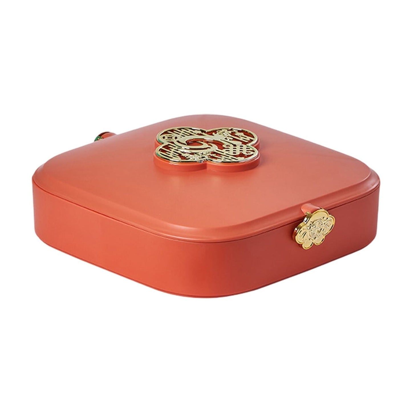 Pxyqht Fruit Tray Household Coffee Table Dried Fruit Box Divided Snack Storage Container for Home and Outdoor Use