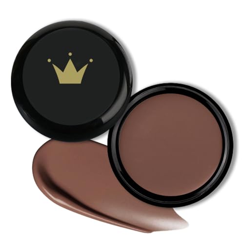 Kaely Pot Concealer Full Coverage, Under Eye Brightener Color Correcting Concealer for Dark Circles, Waterproof Foundation Face Makeup, Eye Ring Corrector de ojeras, 07 Dark Coffee