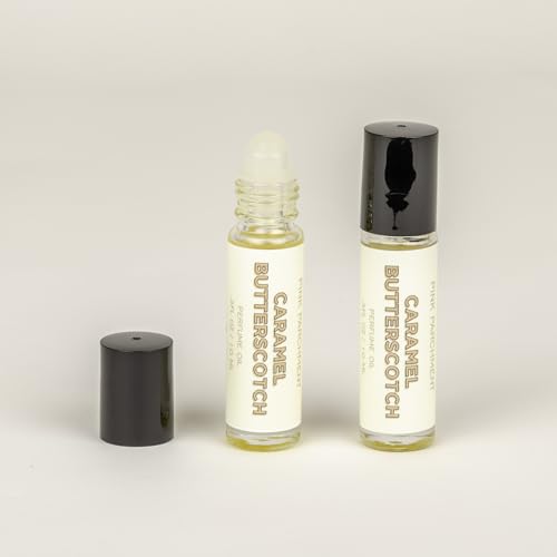Caramel Butterscotch Roll on Perfume Oil | .3 ounces Roll On Bottle | Phthalate Free Fragrance | Gourmand Perfume | Yummy