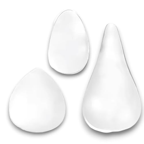 NOVABRAND Femenine Camel Seamless Line Concealer | Reusable Self Adhesive Underware Pad for Women Leggings Activewear Yoga Pant Bikini | 3 Pack (Silicone)