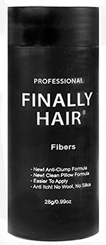 Hair Building Fibers Dark Blonde Hair Loss Concealer Fiber 28 Gram .99oz Refillable Bottle by Finally Hair (Dark Blond)