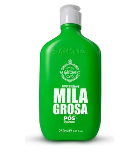 Gold Spell CO ReceitinhaMILAGROSA POS-QUIMICA 250ml - Lavender Scent, Cruelty Free, All Hair Types, Liquid, Post-Chemical Recovery