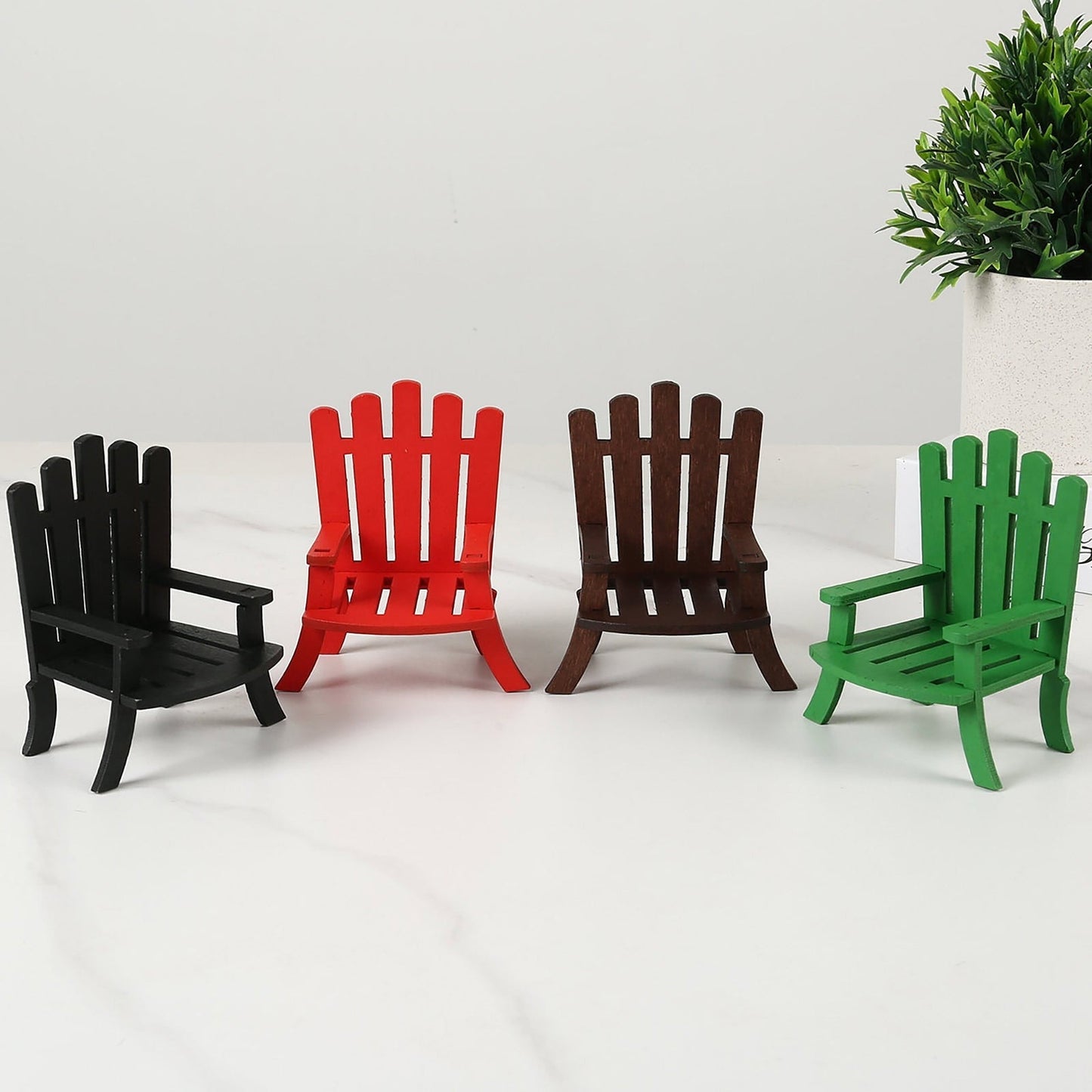 Durable Kids Adirondack Chair in Vibrant Red Weather-Resistant, Eco-Friendly, Perfect for Indoor & Outdoor Fun, Invincible Home Decor, Holiday Gifts Ornaments