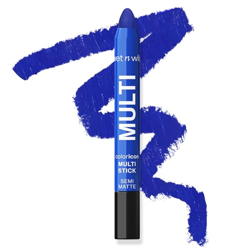 wet n wild Color Icon Cream Eyeliner Eyeshadow Multi-Stick, Moisturizing, Nourishing Velvety Cream-to-Powder Buildable & Blendable Formula, Cruelty-Free & Vegan - Snowy Skies