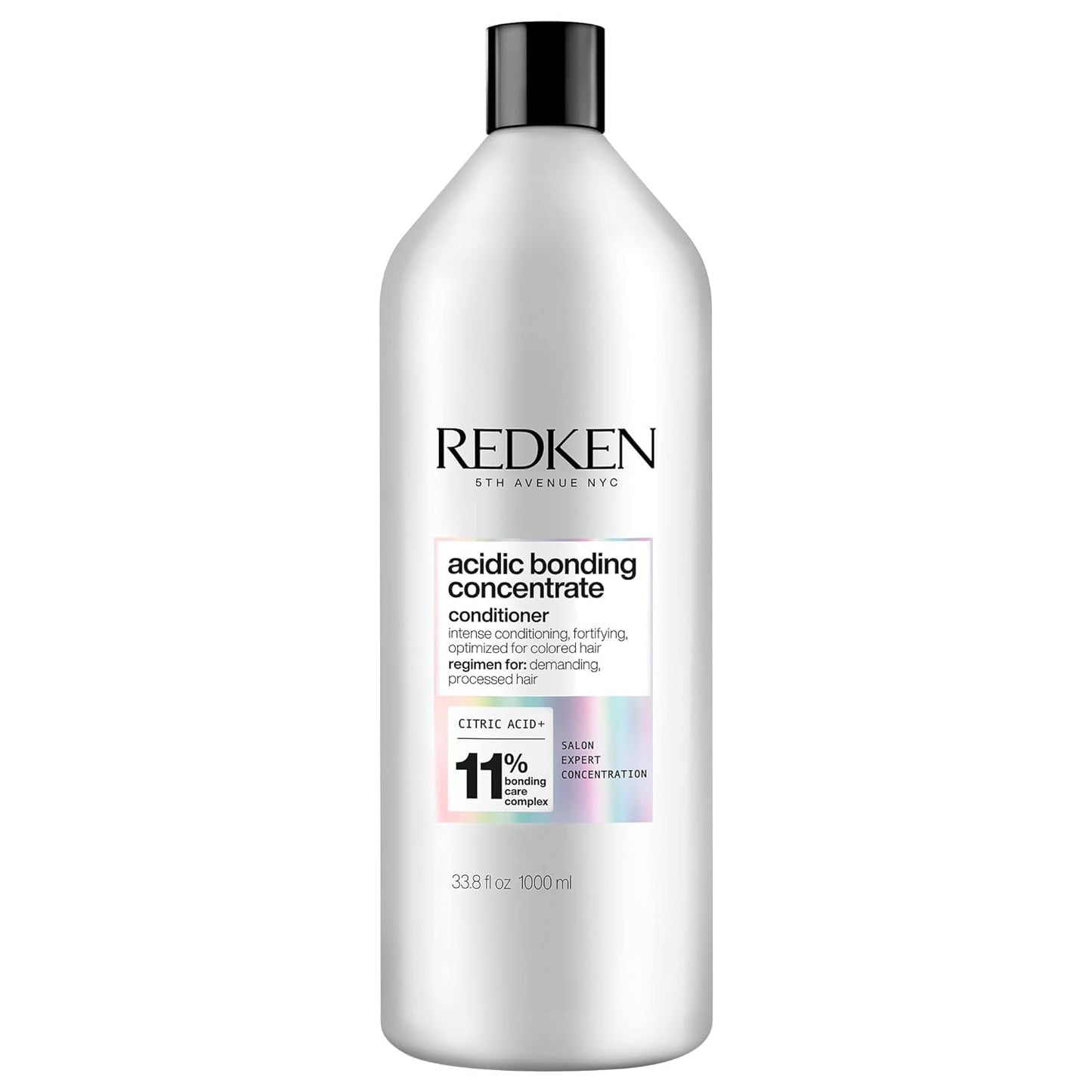 REDKEN Bonding Conditioner for Damaged Hair Repair, For All Hair Types including Dry and Colour-Treated, Acidic Bonding Concentrate, 1000 ml