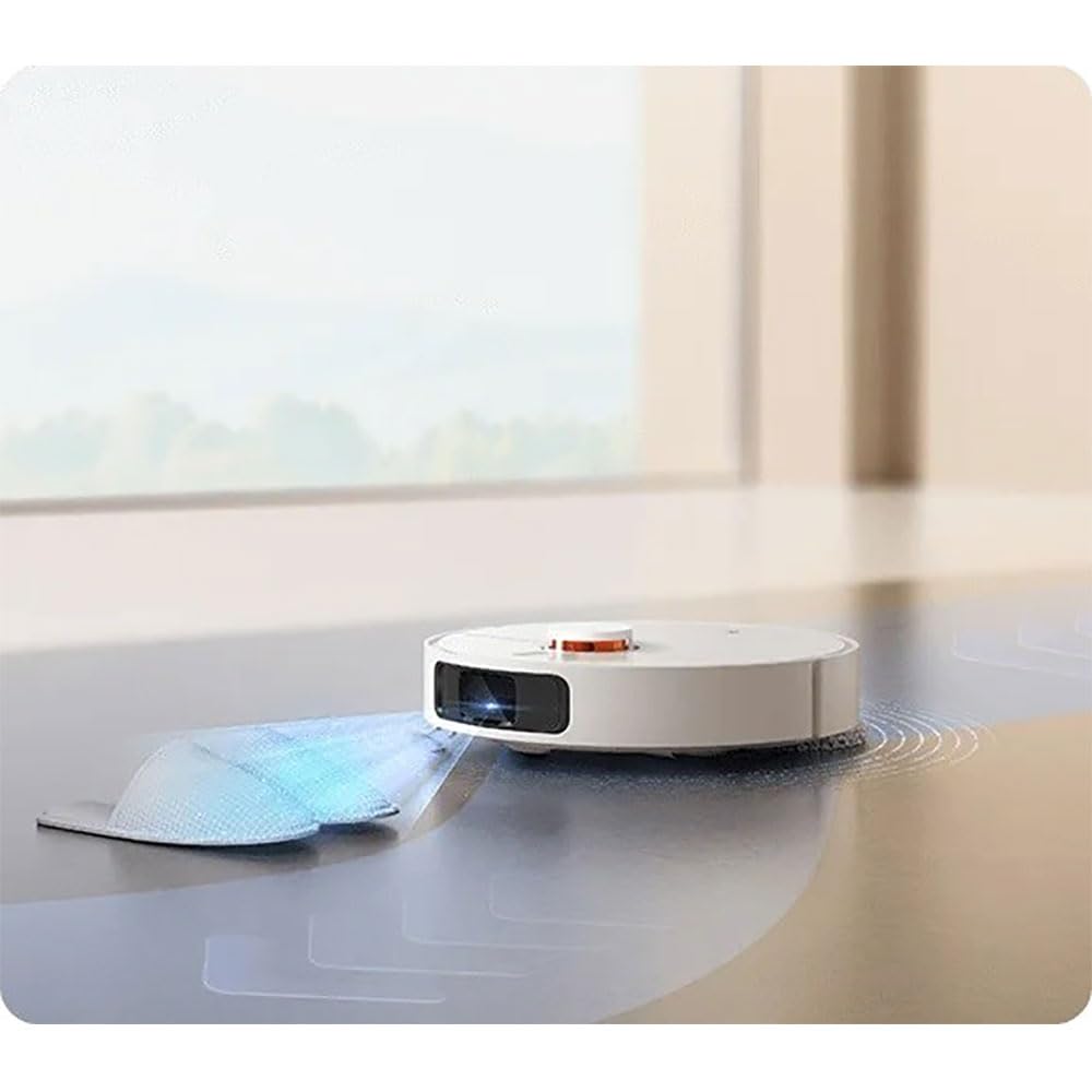 Xiaomi Robot Vacuum X20+, Auto self Cleaning, Self Emptying, Air Drying, Obstacle Avoidance, Advanced LDS Laser Navigation, Auto Lifting mop Pads, Dual Rotating mop Pads, 6000Pa Powerful Suction