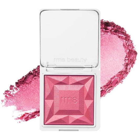 RMS Beauty ReDimension Hydra Powder Blush - Powder Gel Blush for Cheeks, Blush Cream, Cream Blush Makeup Shimmer Blush Powder Cheek Tint, Face Blushes