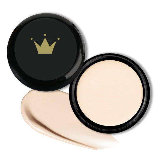 Kaely Pot Concealer Full Coverage, Under Eye Brightener Color Correcting Concealer for Dark Circles, Waterproof Foundation Face Makeup, Eye Ring Corrector de ojeras, 02 Fair