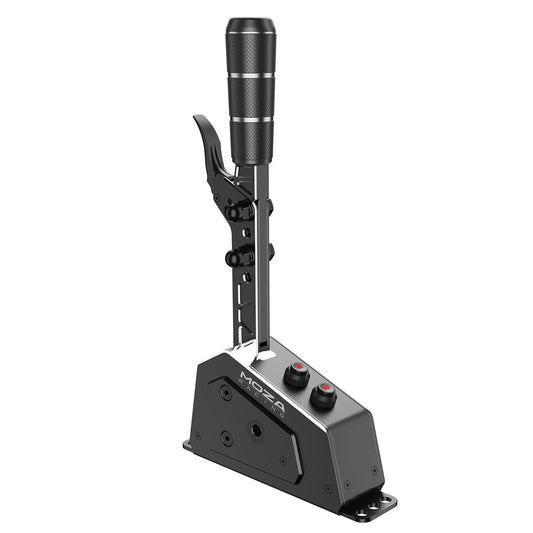 MOZA SGP Sequential Shifter PC USB Racing Similator Joysticks, Versatile Multi-Functional Handle, Non-Contact Hall Sensor, Personalized Adjustability, Dynamic RGB Backlit Mechanical Buttons