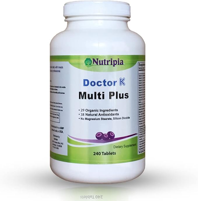 Dr. K Multi Plus multivitamin 240 Tablets