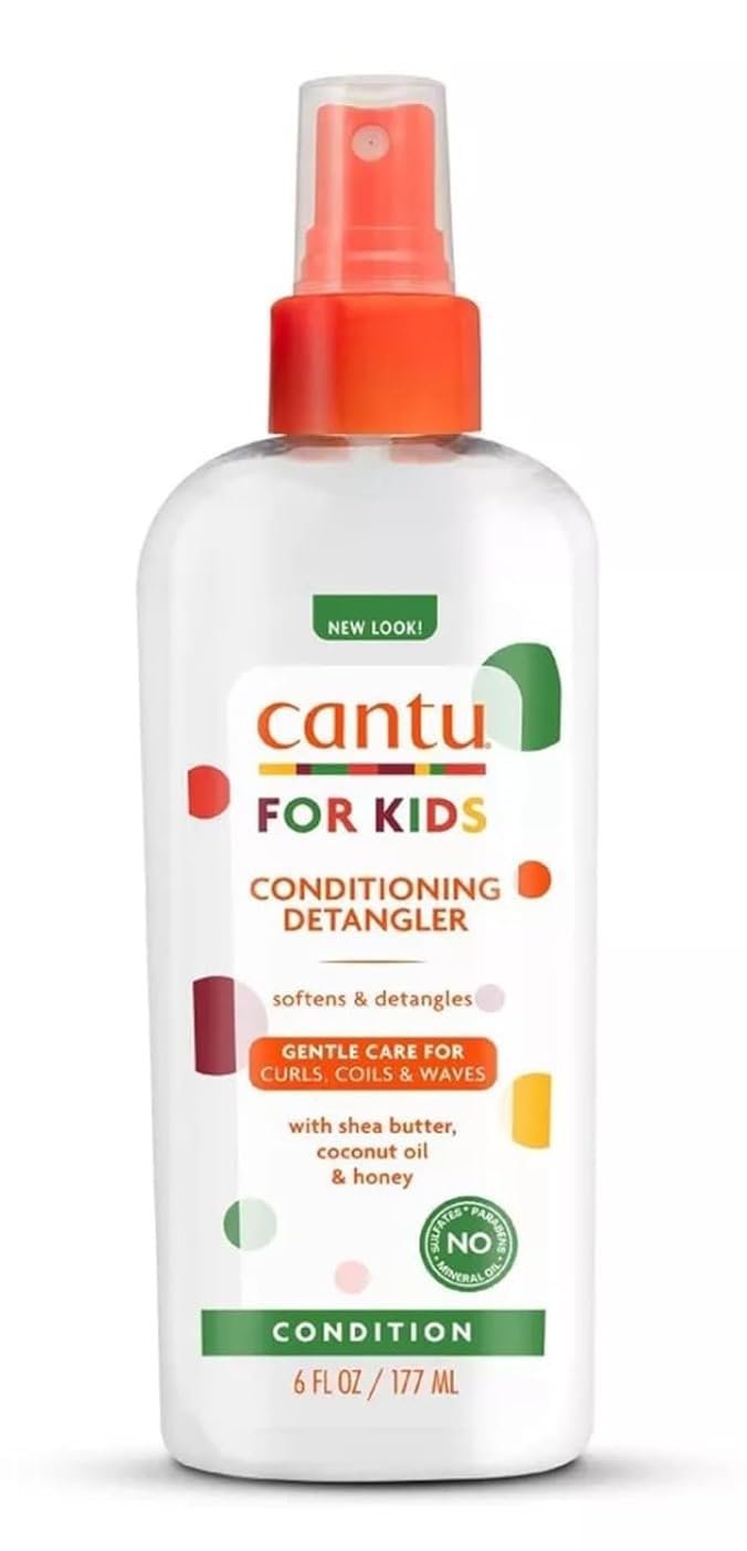Cantu Care For Kids Conditioning Detangler, 6 Fluid Ounce