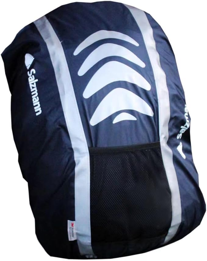 Salzmann Reflective Backpack Cover | High Visibility, Waterproof & Weatherproof | Ideal for Cycling, Running & Hiking