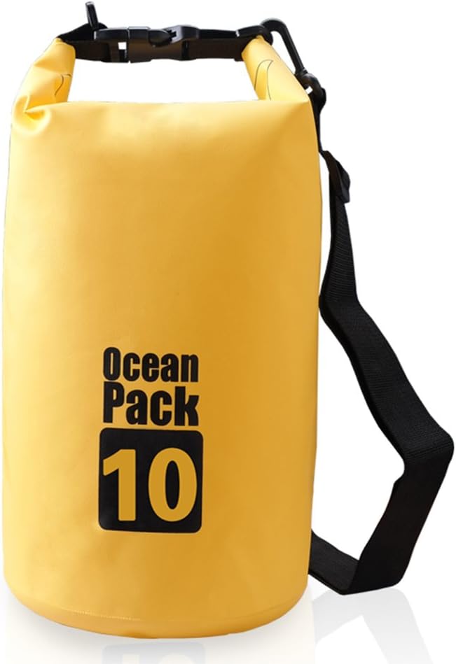 Dry Sack/Floating Waterproof Bag 2L/5L/10L/20L/30L for Boating, Kayaking, Hiking, Snowboarding, Camping, Rafting, Fishing and Backpacking