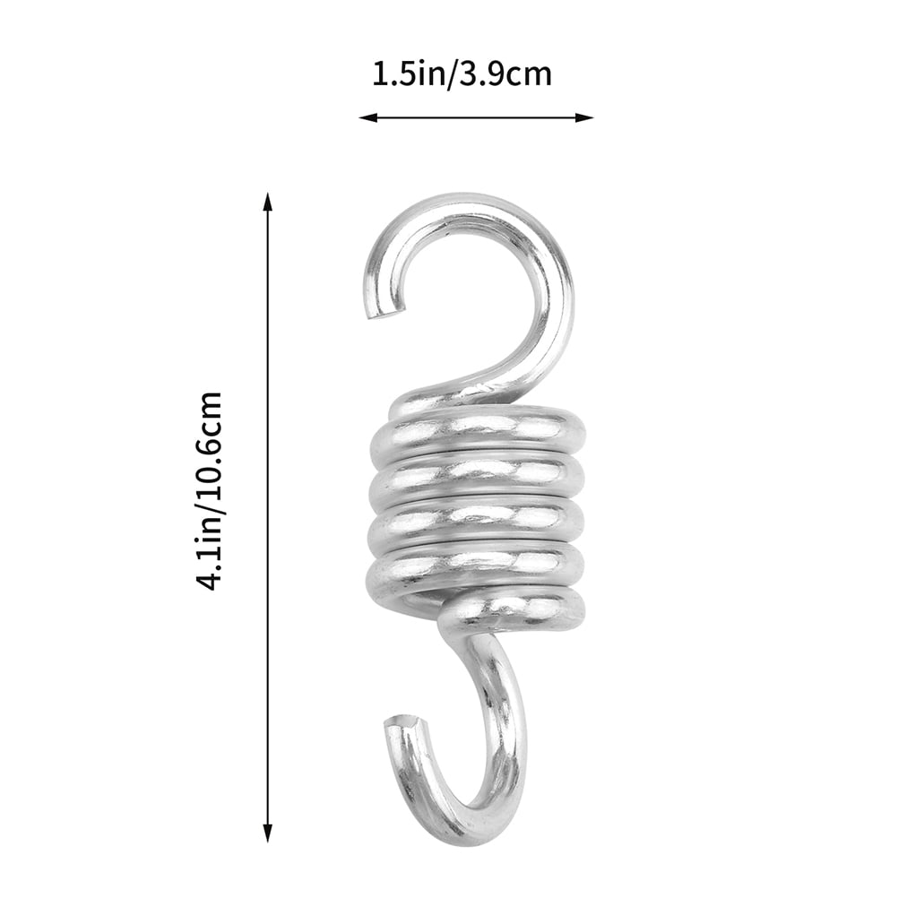 ELAYARD Hammock Spring Replacement Set Swing Spring Kit 200kg Capacity Metal Swing Spring For Porch Swing Chair