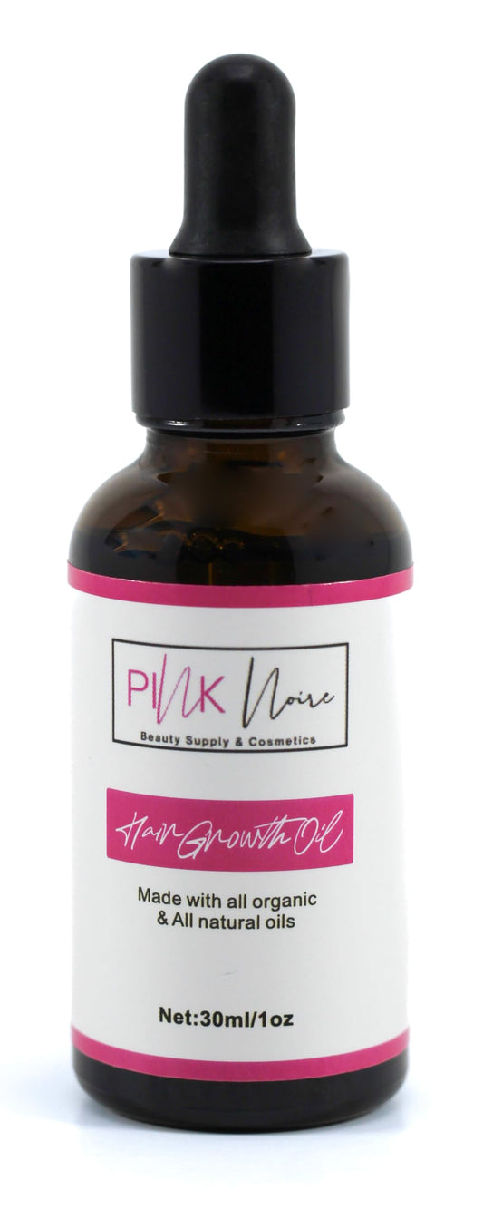 Pink Noire | Hair Growth Oil | 1 fl oz | Growth Serum Ginger Root | Hair Growth Oil for Black Women