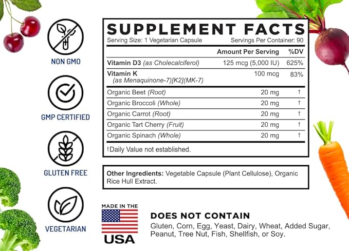 FarmHaven Multivitamin for Women | 22 Essential Nutrients and Vitamin D3 K2 Capsules