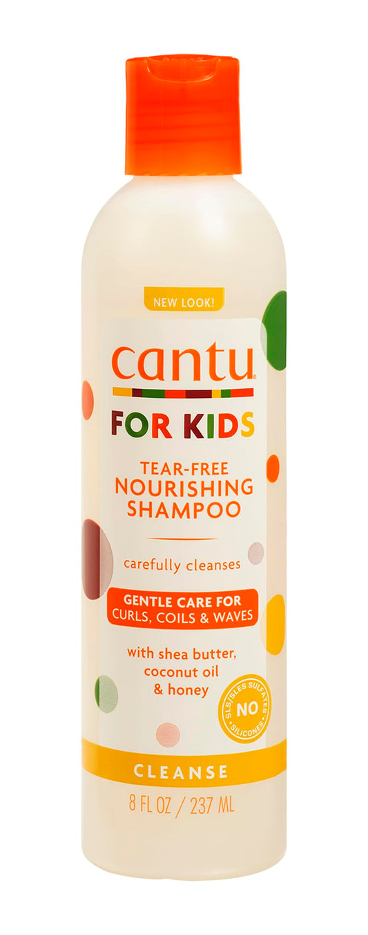 Cantu Care For Kids Tear-Free Nourishing Shampoo, 8 Fluid Ounce