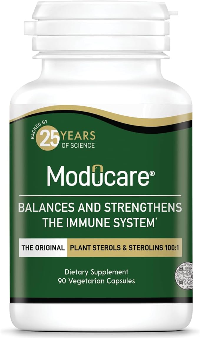 Daily Immune Support, Plant Sterol Dietary Supplement, 90 Vegetarian Capsules (Packaging May Vary)