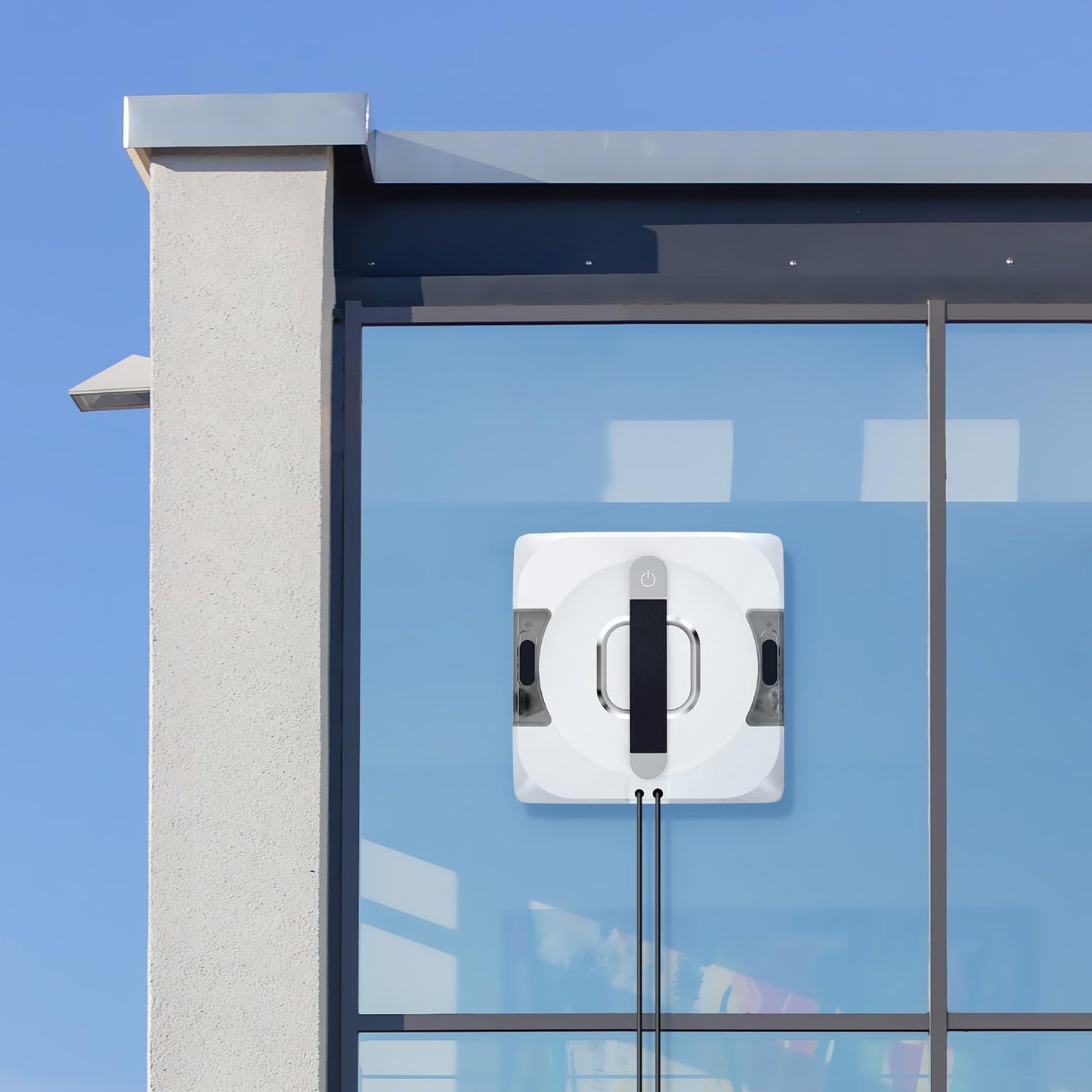 EEland Auto Window Cleaning Robot, Window Cleaner Robot with Dual Water Spray & 3500Pa Suction Power, Intelligent Path Planning, Perfect for High-Rise Windows and Glass Doors