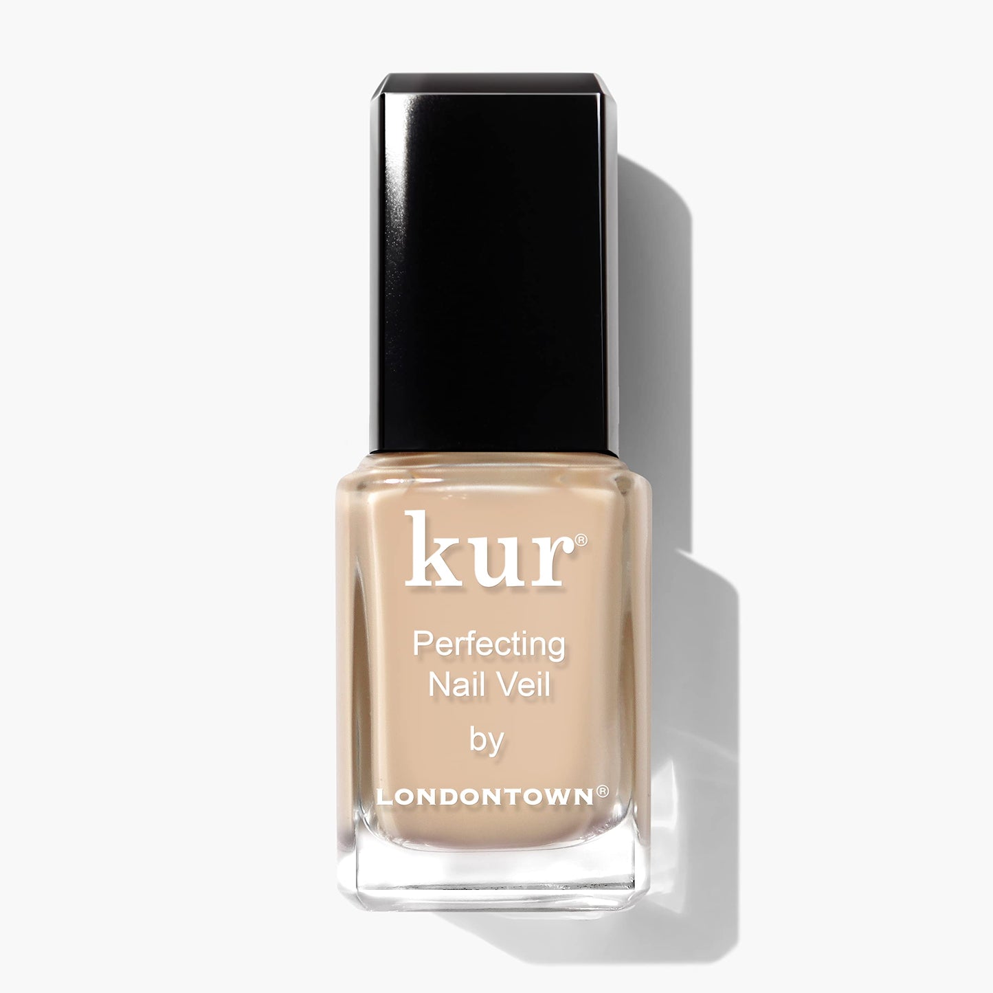 LONDONTOWN Nail Veil #2 Enhancing Nail Care Color and Formula, Warm Ultra-Sheer Alabaster Tint, 0.4 fl. oz.