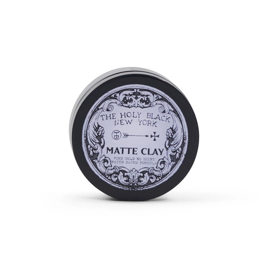 The Holy Black Matte Clay 4 Oz